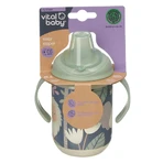 Nicht-auslaufende Tasse mit weicher Spitze 350ml Glow In The Dark Earthsmart Vital Baby