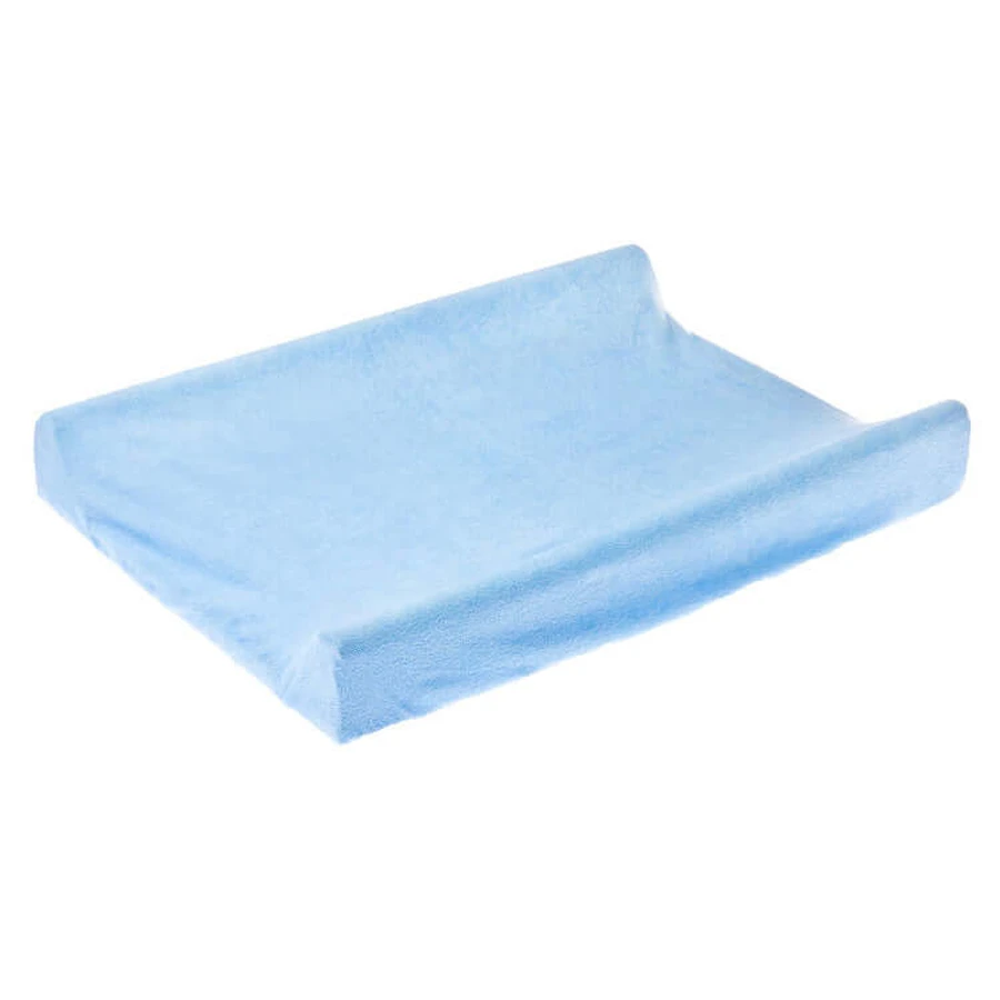 Frottee blau Sensillo Frottee Kissenbezug