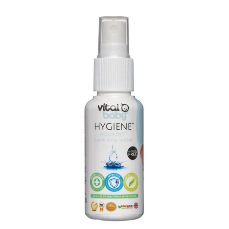 Antibakterielles Sterilisationswasser für Babys Aquaint 50ml Vital Baby