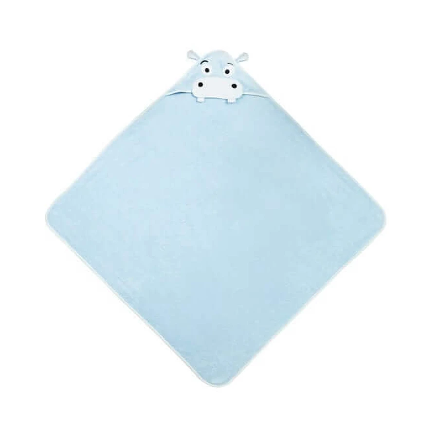 Towel For Bath Hippo Water Friends Blue