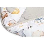 Couche en mousseline 90X90Cm Zodiac Grey Pour Siège Auto 0-13Kg