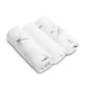 Muslin Diapers 3 Pcs - White 70X80