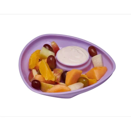 Assiette bébé avec vide Purple Vital Baby