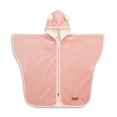 Car Poncho Pink Plush