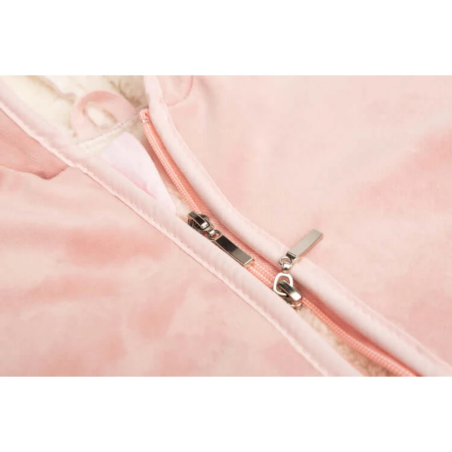 Car Poncho Pink Plush