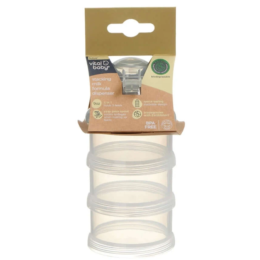 Earthsmart Vital Baby Dry Milk Storage Dispenser