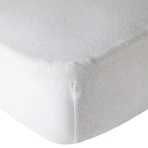2 Laken 60X120cm 100% Baumwolle Weiß/Rosa Babycalin