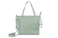 Faux Leather Bag Olive Cranes Sensillo