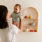 Satz Lätzchen 0+ Monate 7Stück Babycalin