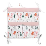 Waffle Bed Organiser - Pink