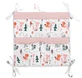 Waffelbett-Organizer - Rosa