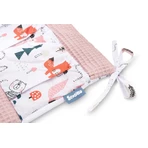 Waffle Bed Organiser - Pink