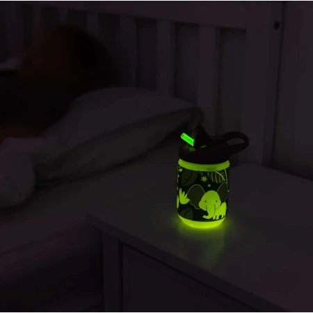 Tasse à paille anti-goutte 350ml Glow in the Dark Earthsmart Vital Baby