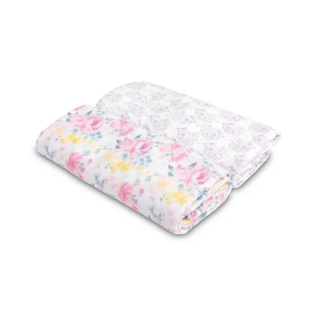 Bamboo Diapers 2 Counts Flowers+Tarantulas 120X120