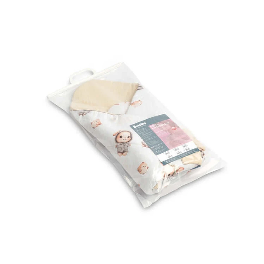 Pañal Conejito Beige 75X75