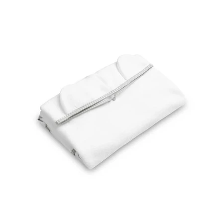 Poncho für Badezimmer Weiß