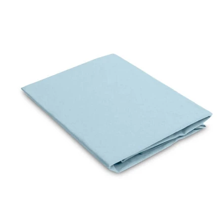 Bamboo Cot Sheet Next To Me Blue 90X40Cm Sensillo