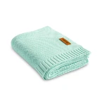Bamboo and cotton mint blanket 100X80