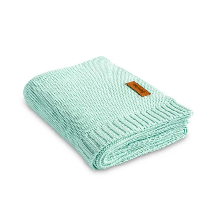 Bamboo and cotton mint blanket 100X80