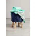 Manta Minky - Erizos Menta 75X100