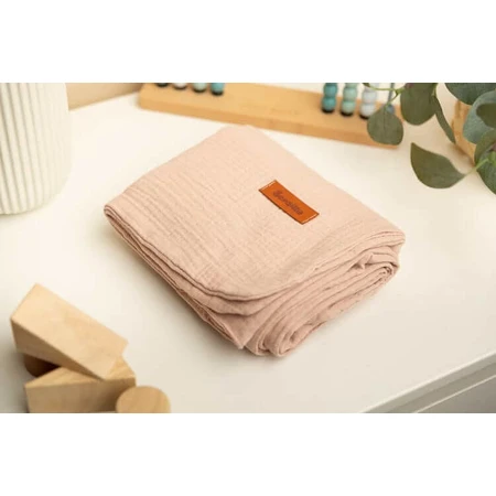 Muslin duvet cover Cocoa 75X100cm Sensillo