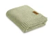 Decke aus Bambus und Baumwolle - Olive 80X100