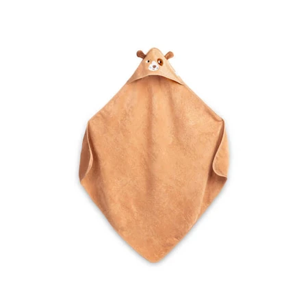 Toalla de baño Perro 90X90 Marrón