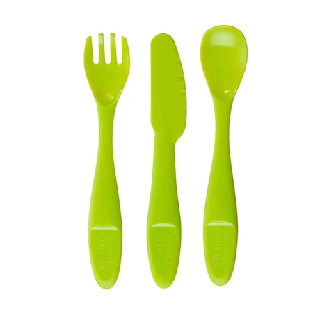 Universal Plastic Feeding Utensils 12+ Months Vital Baby