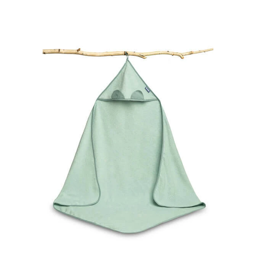 Badetuch Krepp Teddy 100X100 - Mint