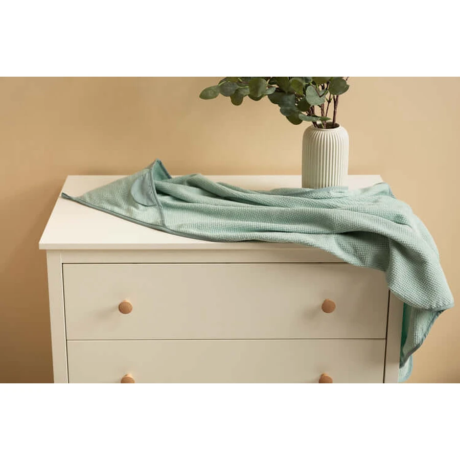 Badetuch Krepp Teddy 100X100 - Mint