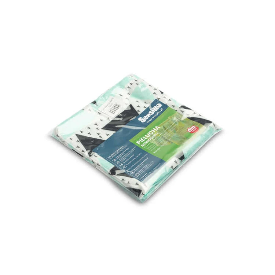 Pañal Bambú Triángulo Verde 75X75