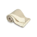 Couverture brodée 80X100 Lin Plush