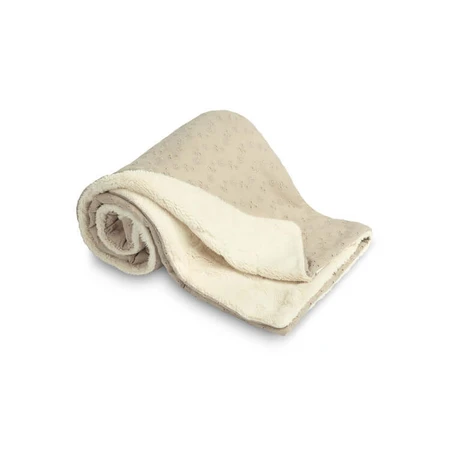 Couverture brodée 80X100 Lin Plush