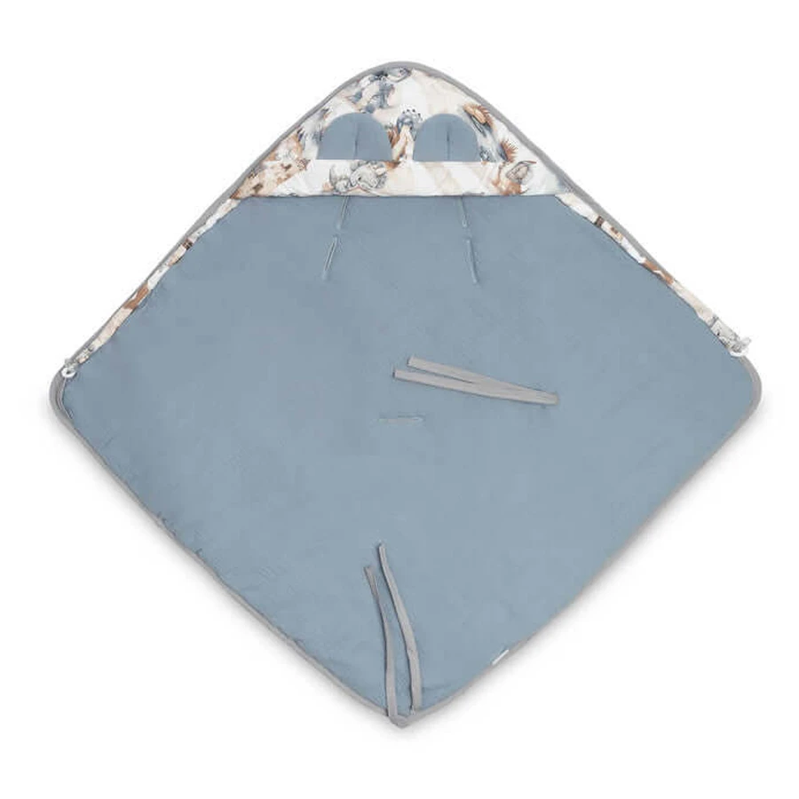 Couche en mousseline 90X90Cm Dragons Jeans pour siège auto 0-13Kg
