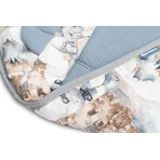 Couche en mousseline 90X90Cm Dragons Jeans pour siège auto 0-13Kg