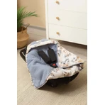Couche en mousseline 90X90Cm Dragons Jeans pour siège auto 0-13Kg