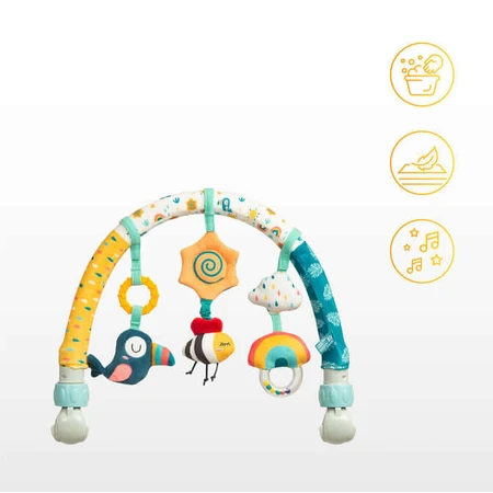 Toy arch for stroller or bed Rainbow Sensillo