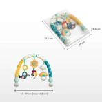 Toy arch for stroller or bed Rainbow Sensillo