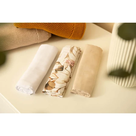 Pañales Muselina 3 unidades - Beige 70X80