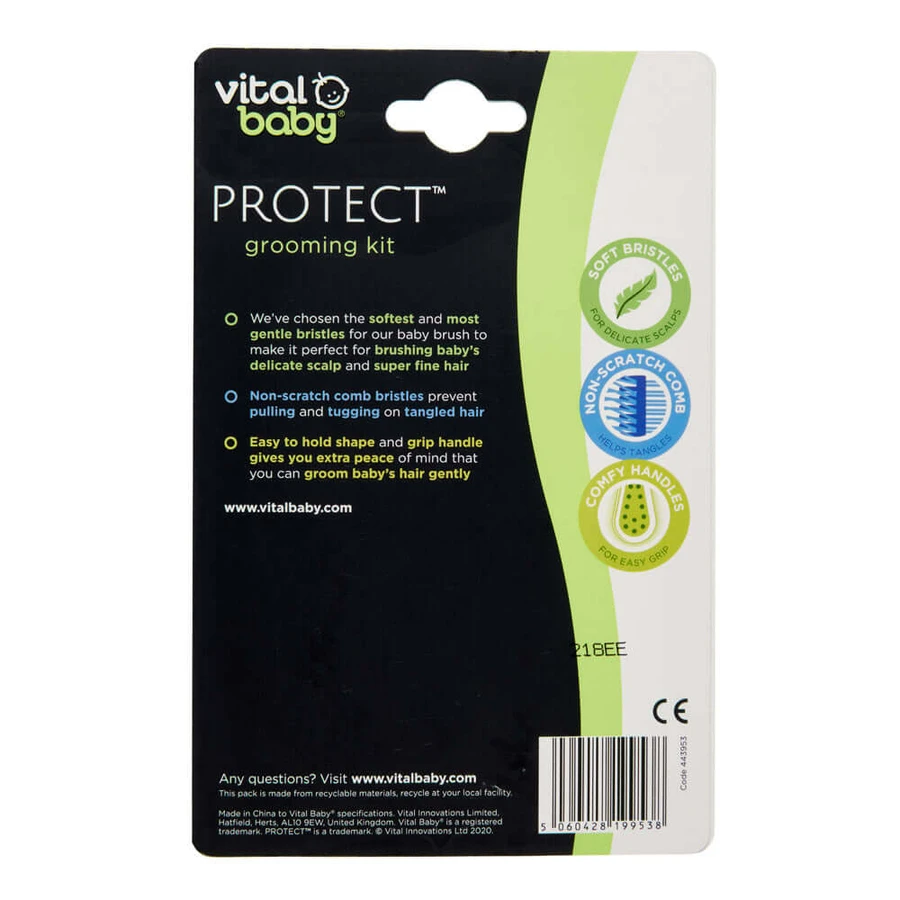Vital Baby Haarverzorging Kam en Borstelset