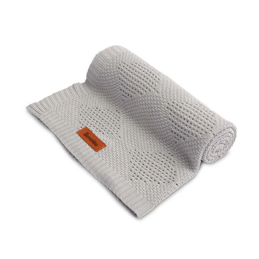 Bamboo Blanket - Grey 100X80