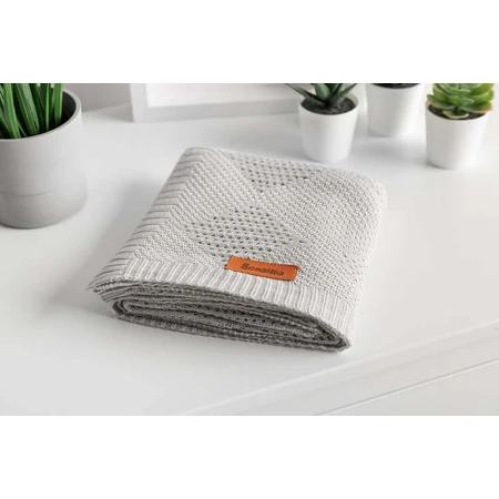 Bamboo Blanket - Grey 100X80