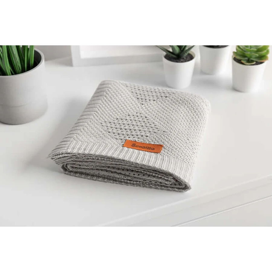 Bamboo Blanket - Grey 100X80