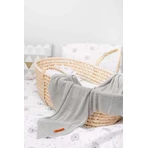 Bamboo Blanket - Grey 100X80