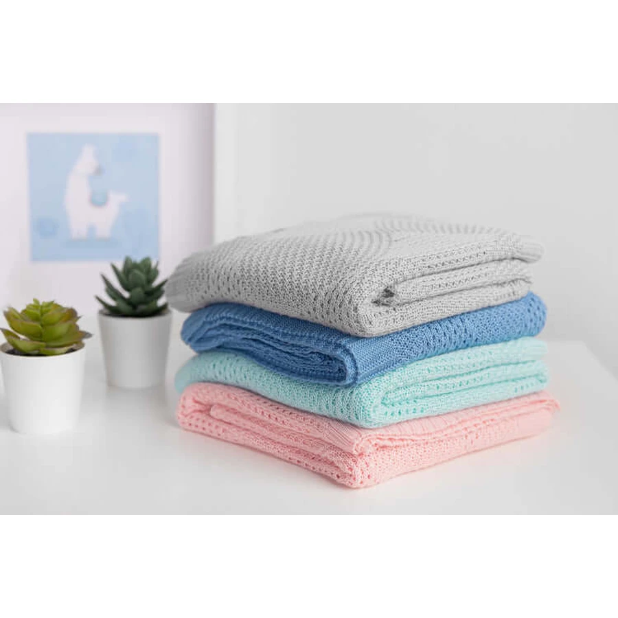 Bamboo Blanket - Grey 100X80