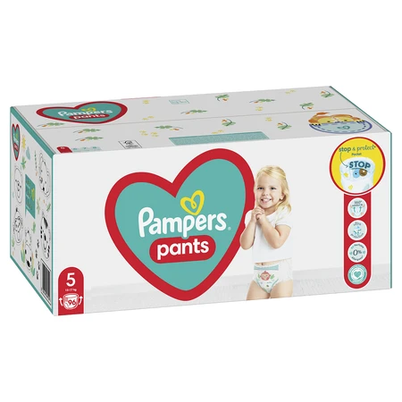 Nappies Pants Junior No. 5, 12-17 kg, 96 pieces, Pampers