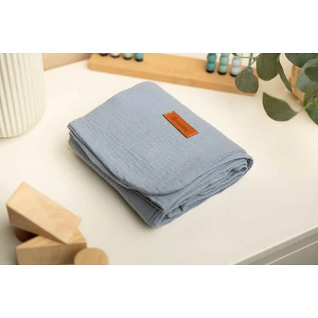 Funda nórdica Muselina Jeans 75X100cm Sensillo