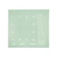 Muselinova Fotomatte Giraffe Mint 120x120cm