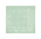 Muselinova Photo mat Giraffe Mint 120x120cm