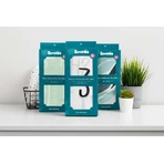 Muselinova Fotomatte Giraffe Mint 120x120cm